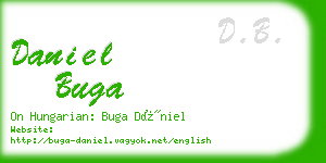 daniel buga business card